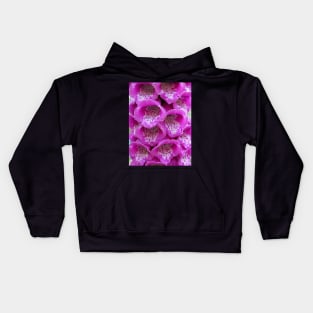 Common Foxglove (Digitalis purpurea) Kids Hoodie